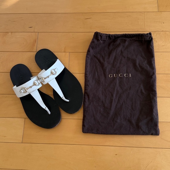 Gucci Horsebit Leather Sandals - Picture 9 of 9